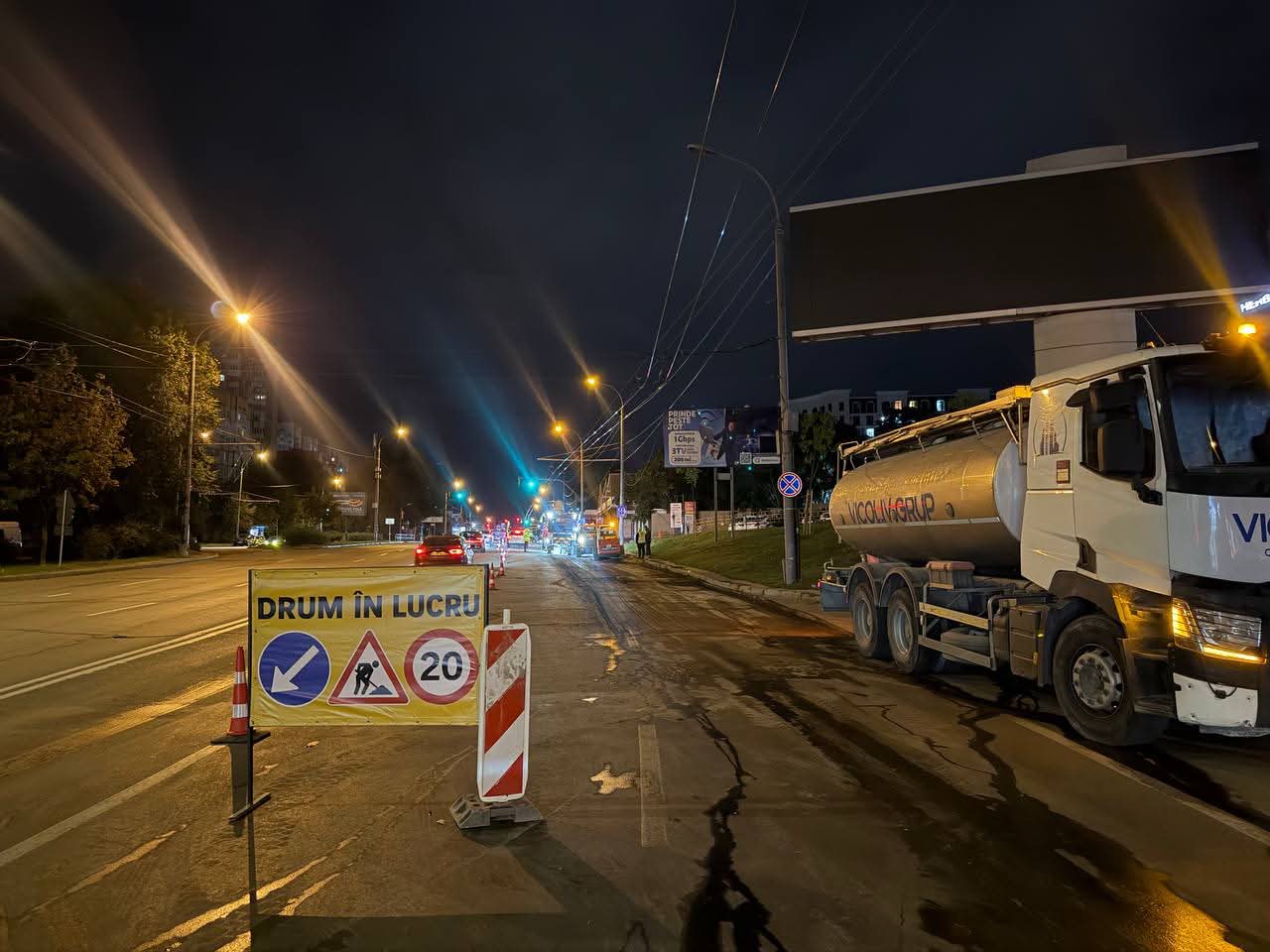 Au început lucrările de reparație a străzii Ismail