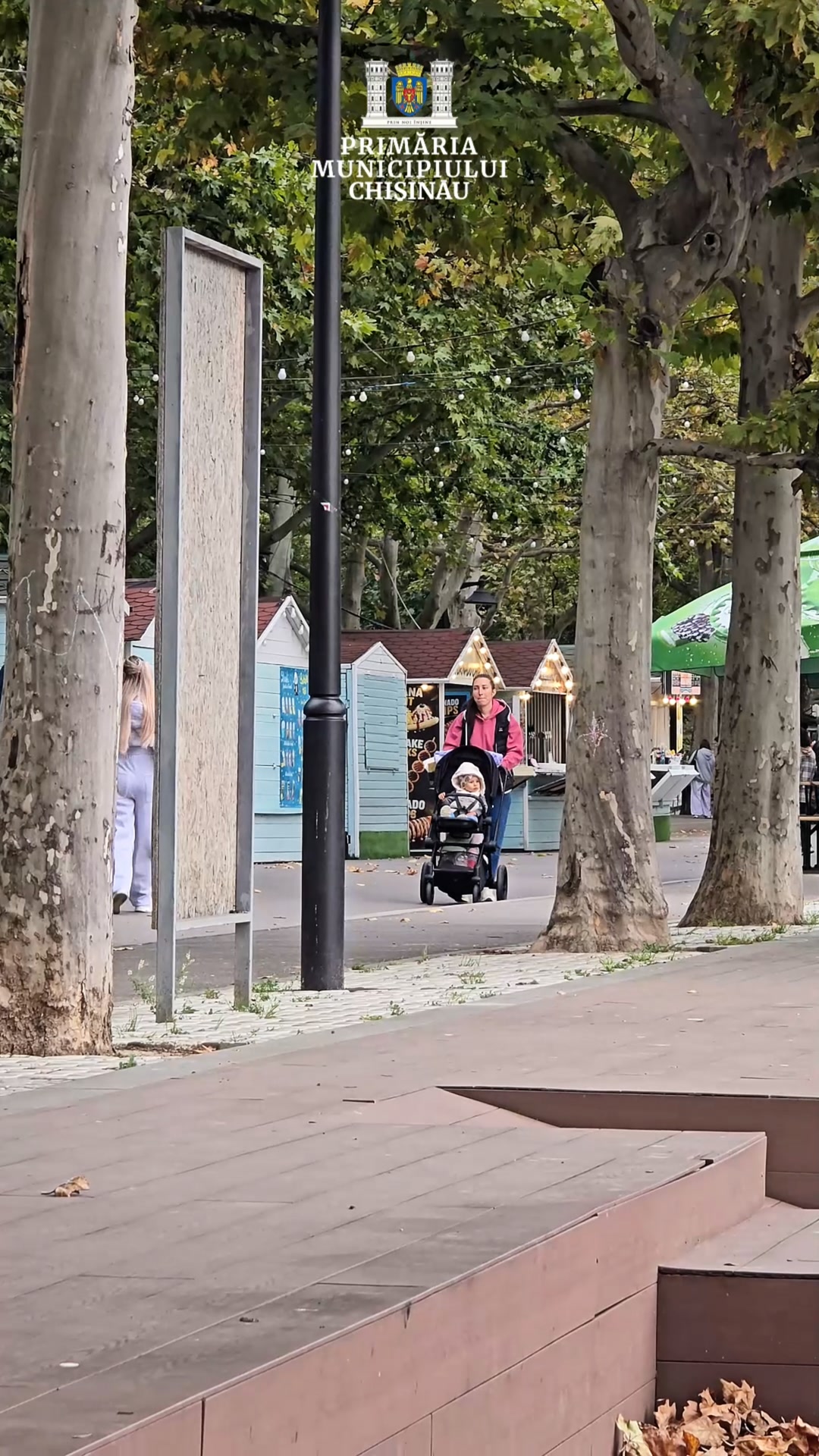 Parcul „Valea Trandafirilor”, sectorul Botanica, unul dintre cele mai mari parcuri.